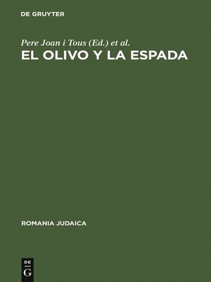 cover image of El olivo y la espada